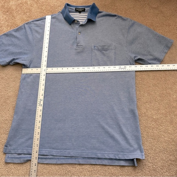 Yes Saint Laurent Short Sleeve Blue Polo - Picture 6 of 8